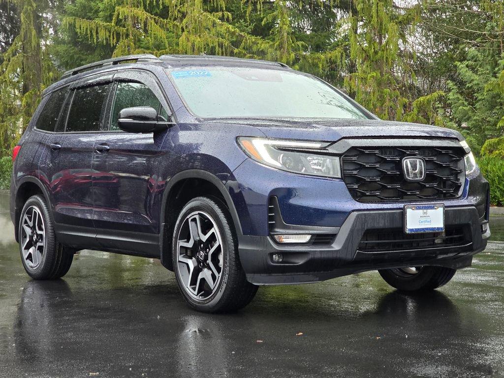 used 2022 Honda Passport car, priced at $36,300