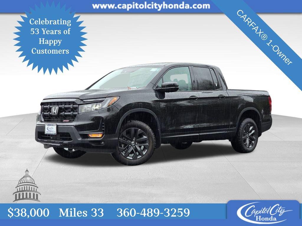 used 2024 Honda Ridgeline car, priced at $38,000