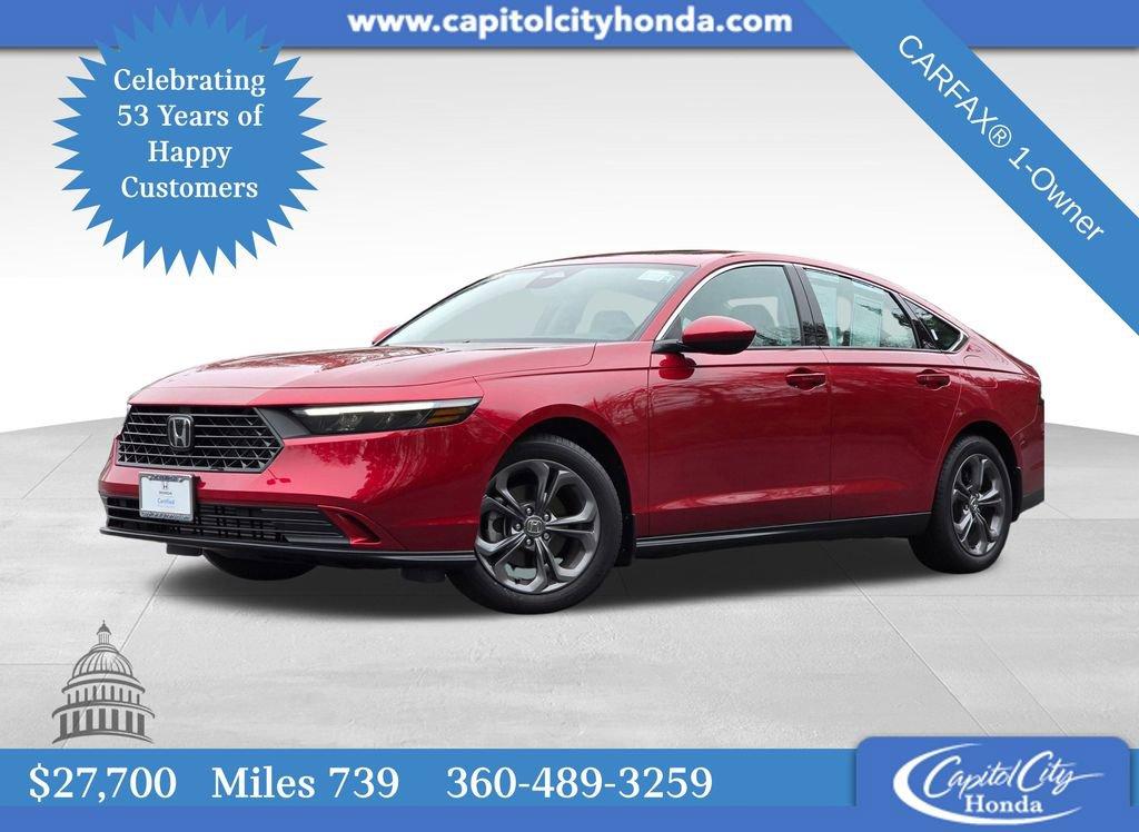 used 2024 Honda Accord car, priced at $27,700