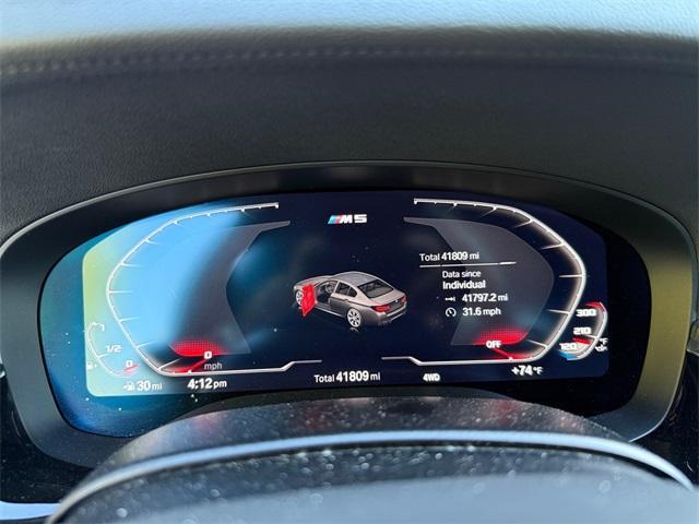 used 2022 BMW M5 car, priced at $73,219