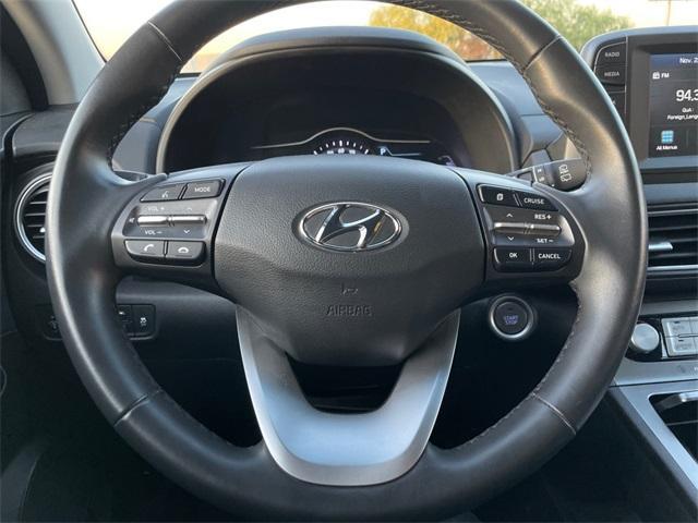 used 2021 Hyundai Kona EV car, priced at $17,455