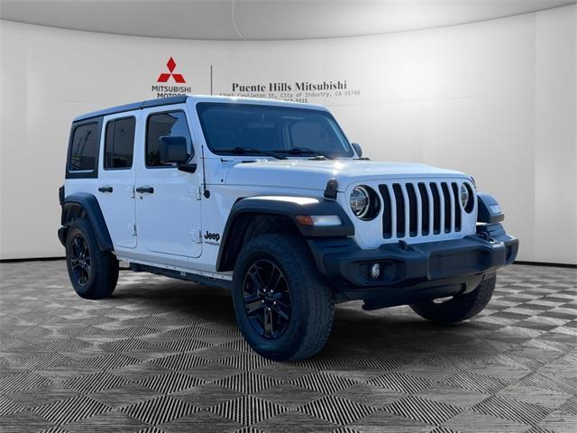 used 2021 Jeep Wrangler Unlimited car, priced at $27,785