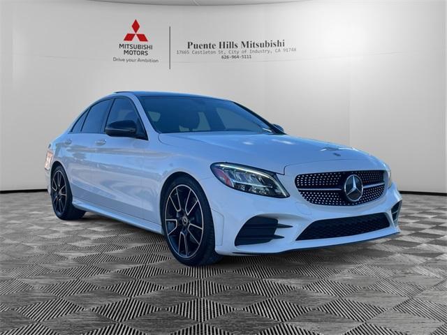 used 2021 Mercedes-Benz C-Class car, priced at $25,800