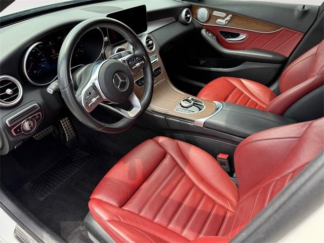 used 2021 Mercedes-Benz C-Class car, priced at $28,995