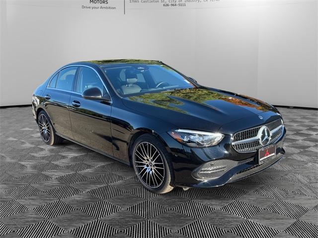 used 2025 Mercedes-Benz C-Class car, priced at $38,498