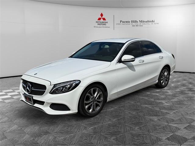 used 2017 Mercedes-Benz C-Class car, priced at $14,887