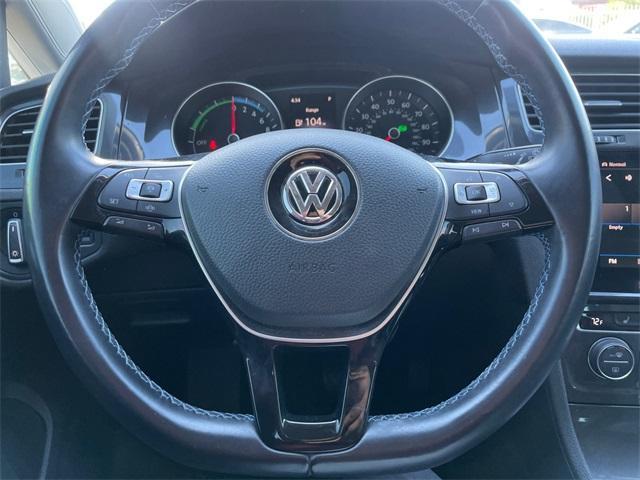 used 2019 Volkswagen e-Golf car, priced at $13,875