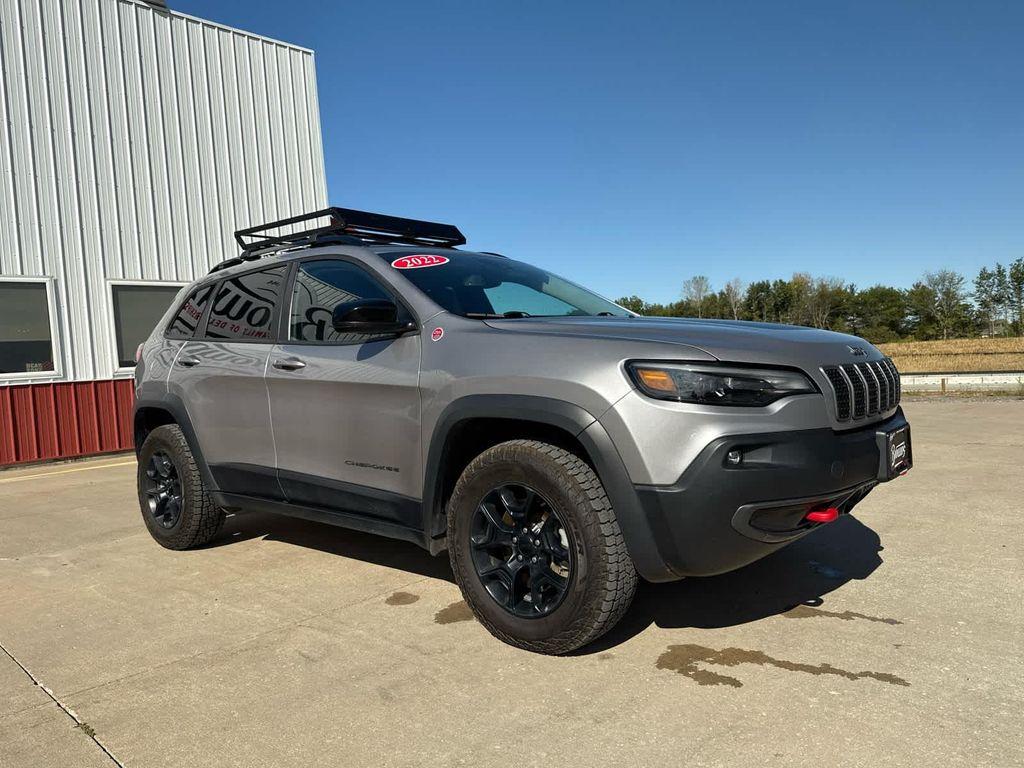 used 2022 Jeep Cherokee car, priced at $22,995