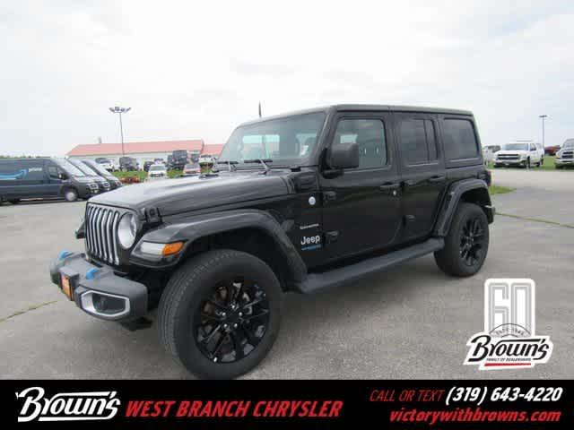 used 2022 Jeep Wrangler Unlimited car, priced at $38,175