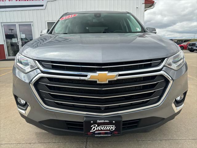 used 2021 Chevrolet Traverse car, priced at $25,487