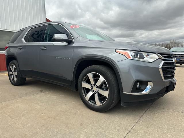 used 2021 Chevrolet Traverse car, priced at $25,487