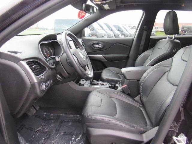 used 2021 Jeep Cherokee car, priced at $27,801