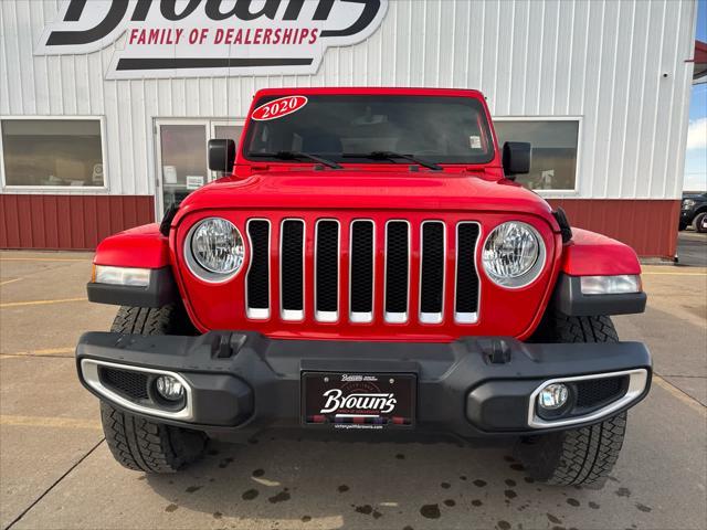 used 2020 Jeep Wrangler Unlimited car, priced at $33,699