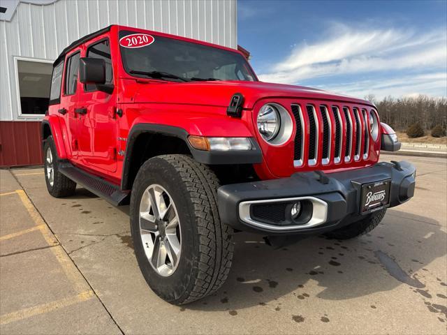 used 2020 Jeep Wrangler Unlimited car, priced at $33,699