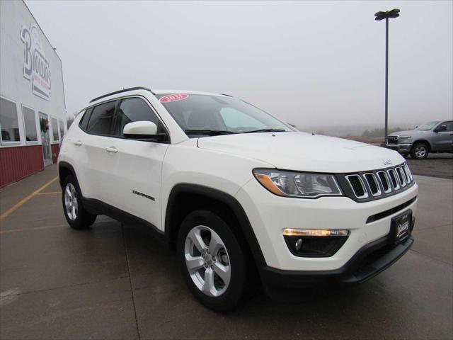 used 2021 Jeep Compass car, priced at $23,995