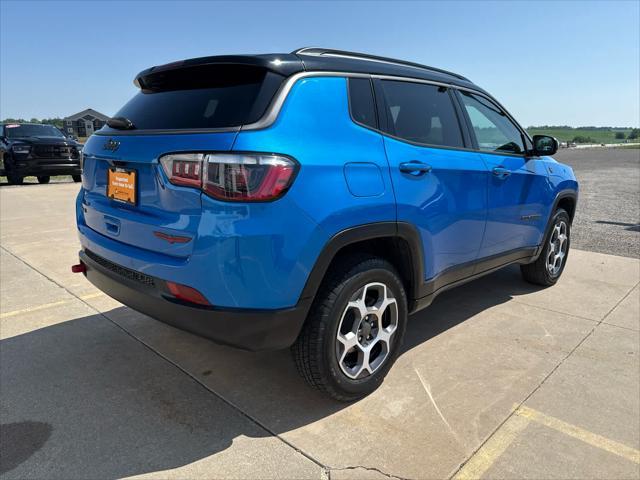used 2022 Jeep Compass car, priced at $24,372