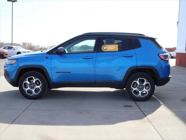 used 2022 Jeep Compass car, priced at $24,372