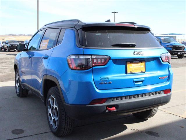 used 2022 Jeep Compass car, priced at $24,372