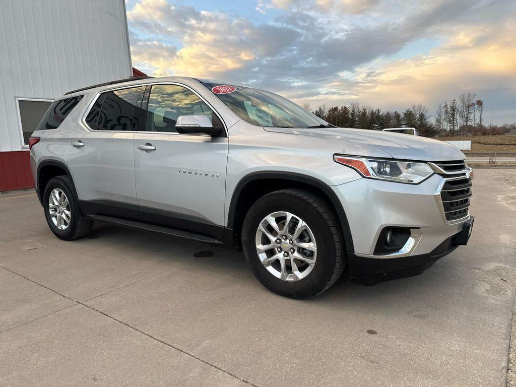 used 2021 Chevrolet Traverse car, priced at $22,995