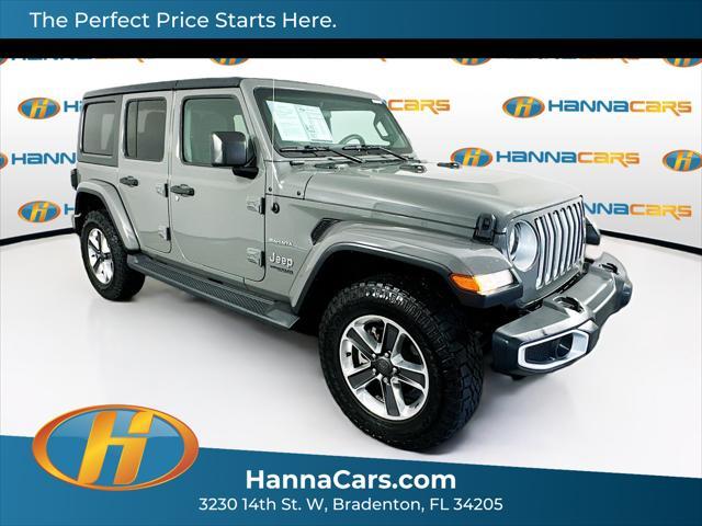 used 2020 Jeep Wrangler Unlimited car, priced at $29,499