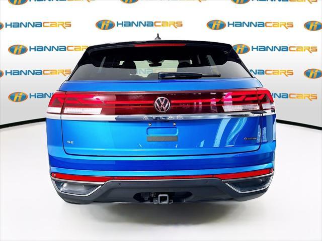 used 2024 Volkswagen Atlas Cross Sport car, priced at $33,800