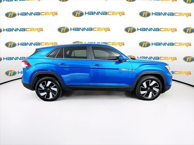 used 2024 Volkswagen Atlas Cross Sport car, priced at $33,800