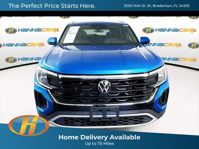 used 2024 Volkswagen Atlas Cross Sport car, priced at $33,800