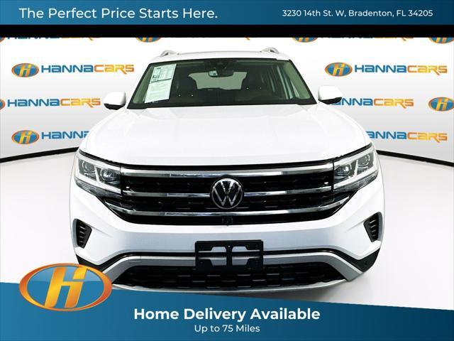 used 2021 Volkswagen Atlas car, priced at $30,867