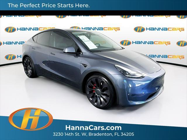 used 2022 Tesla Model Y car, priced at $29,999