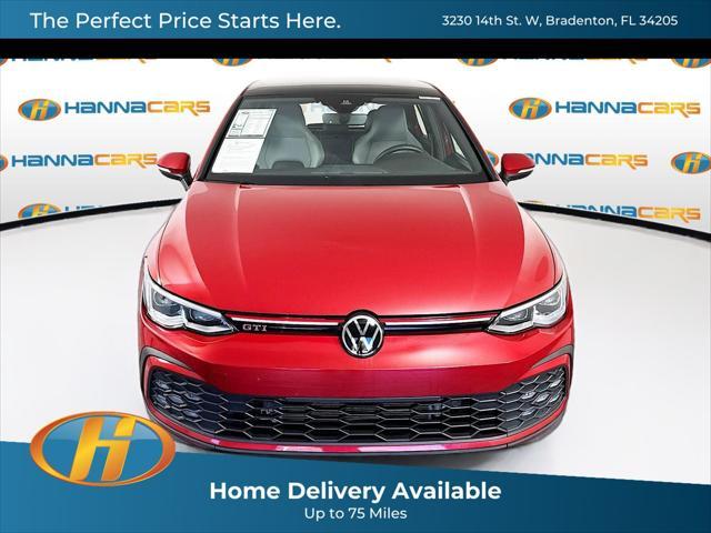 used 2022 Volkswagen Golf GTI car, priced at $23,999