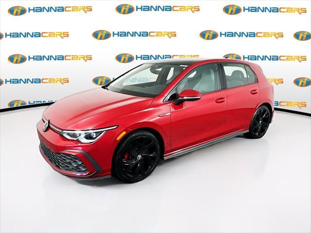 used 2022 Volkswagen Golf GTI car, priced at $23,999