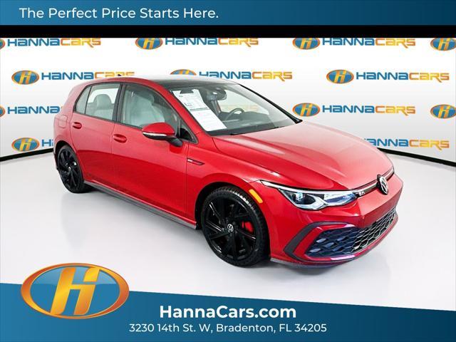 used 2022 Volkswagen Golf GTI car, priced at $23,999