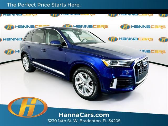 used 2022 Audi Q7 car, priced at $36,999