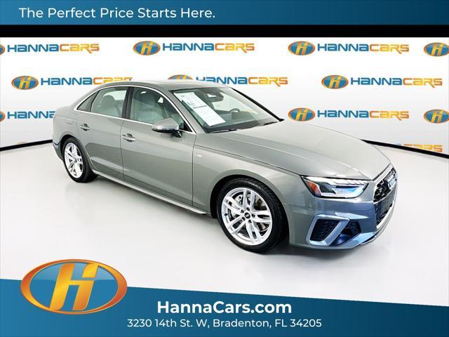 used 2023 Audi A4 car, priced at $23,499