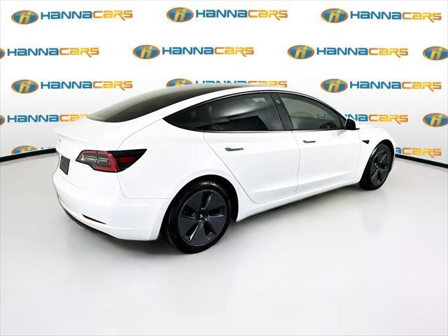 used 2021 Tesla Model 3 car, priced at $17,500