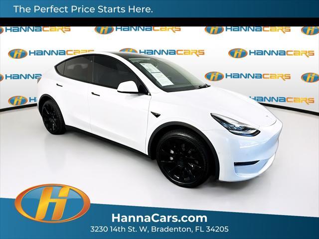 used 2022 Tesla Model Y car, priced at $23,499