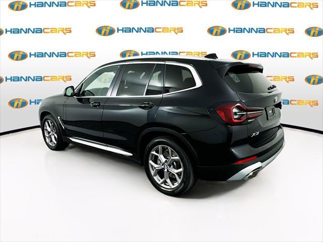 used 2022 BMW X3 car, priced at $31,499