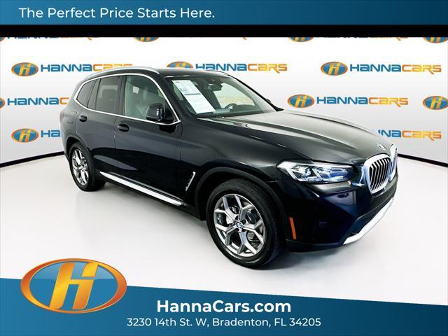 used 2022 BMW X3 car, priced at $31,499