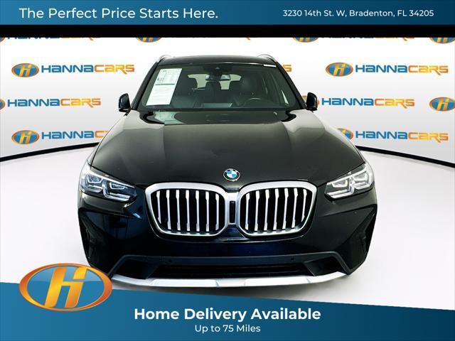 used 2022 BMW X3 car, priced at $31,499