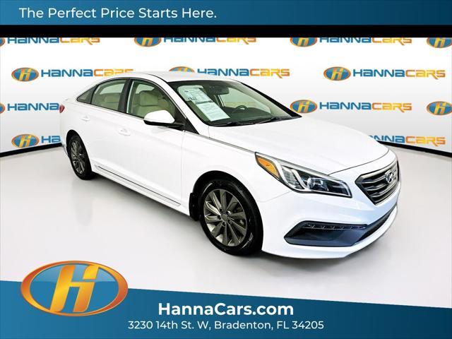 used 2015 Hyundai Sonata car, priced at $10,999