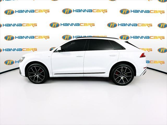 used 2019 Audi Q8 car, priced at $34,999