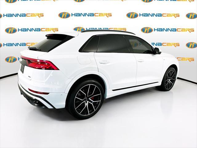 used 2019 Audi Q8 car, priced at $34,999