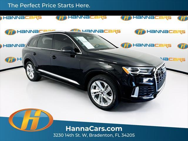 used 2021 Audi Q7 car, priced at $33,465