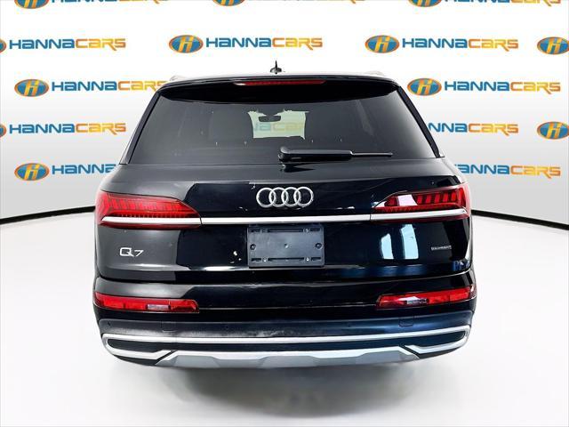 used 2021 Audi Q7 car, priced at $33,465