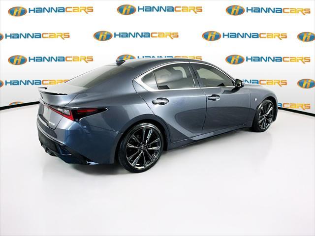 used 2022 Lexus IS 350 car, priced at $31,999