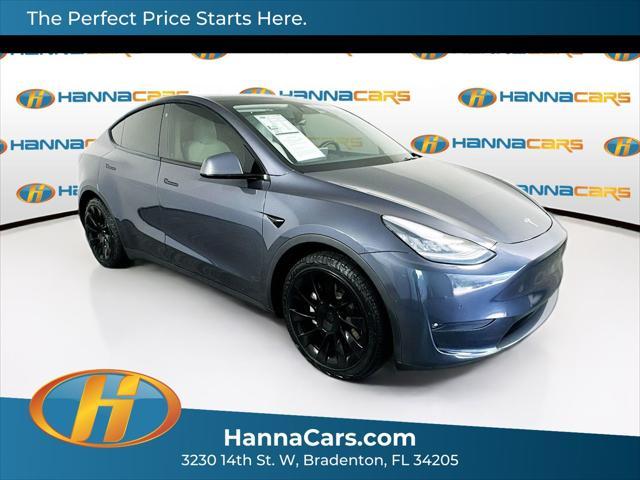 used 2021 Tesla Model Y car, priced at $22,999