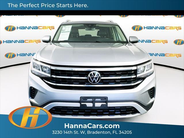 used 2021 Volkswagen Atlas car, priced at $23,465