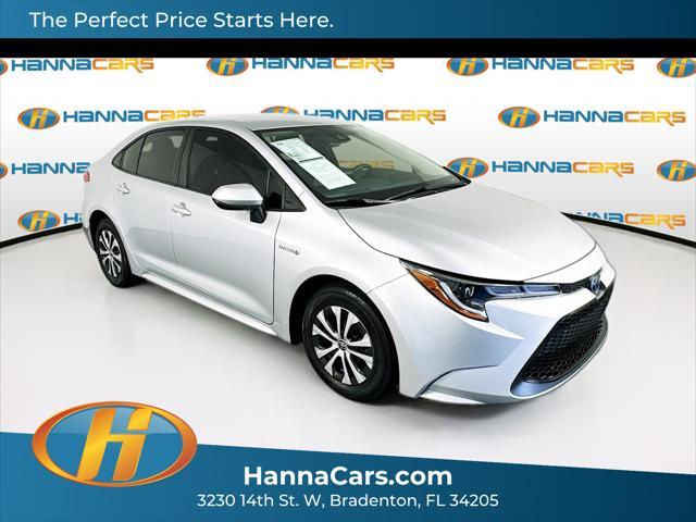 used 2021 Toyota Corolla Hybrid car, priced at $18,499