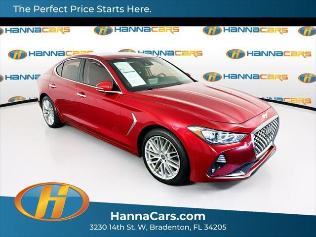 used 2020 Genesis G70 car, priced at $21,550