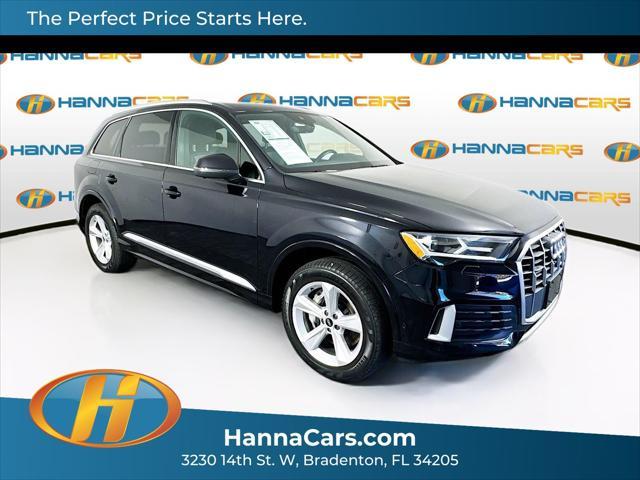 used 2021 Audi Q7 car, priced at $32,999